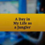 A Day in My Life as a Jungler