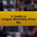 A Guide to League Mentality from Me