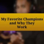 My Favorite Champions and Why They Work